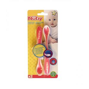 قاشق حرارتی دو عددی Nuby