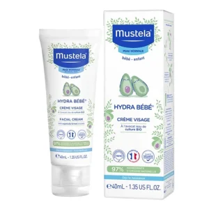 کرم مرطوب کننده صورت کودک هیدرا ب ب ۴۰میل موستلا Mustella